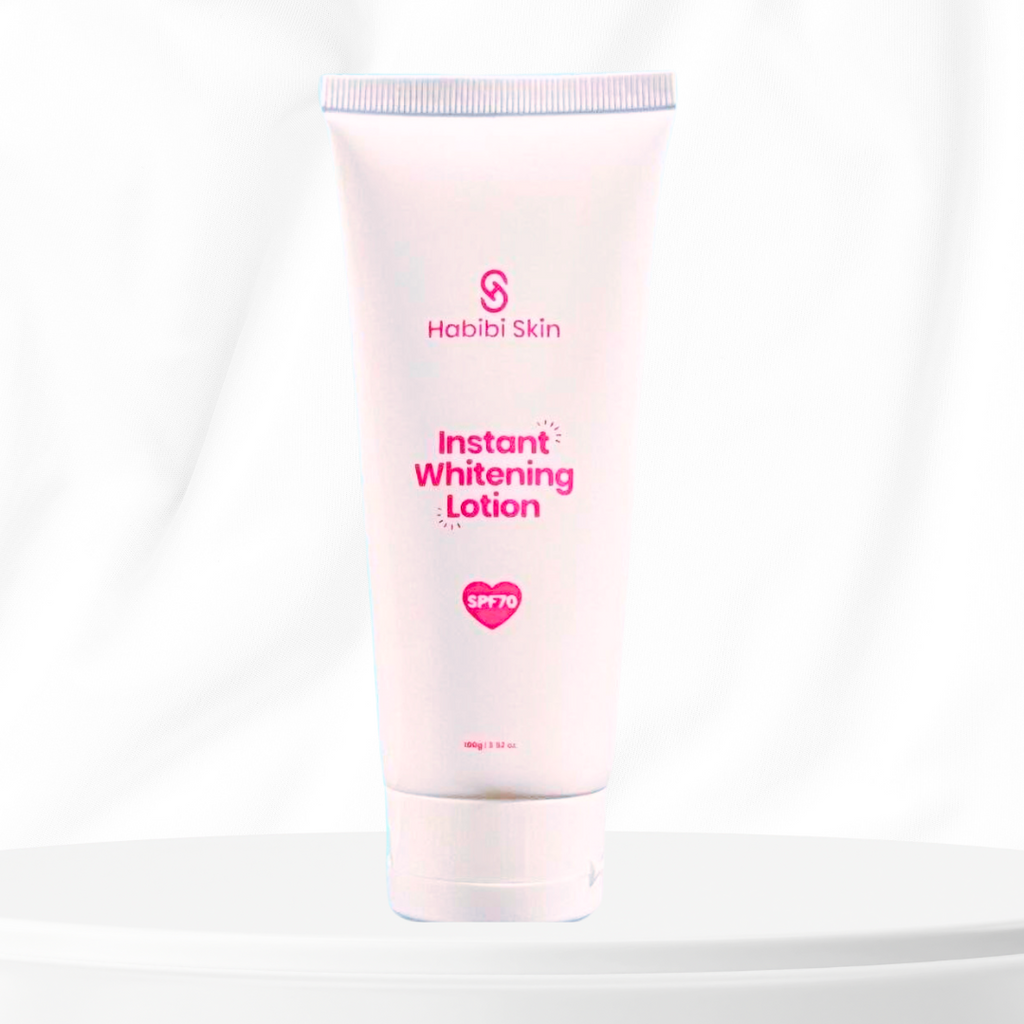 Habibi Skin Instant Whitening Lotion SPF70 – Brightening, Anti-Aging & Sun Protection