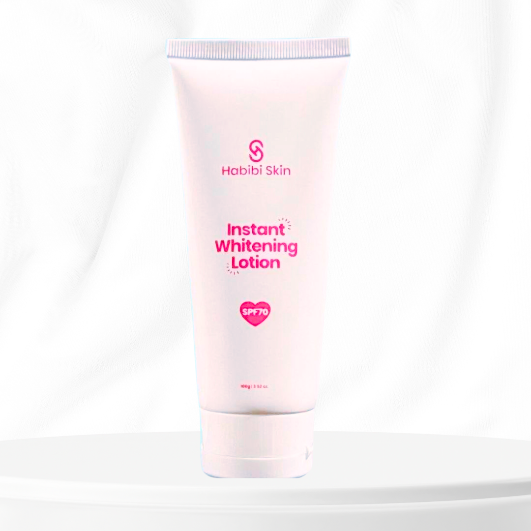Habibi Skin Instant Whitening Lotion SPF70 – Brightening, Anti-Aging & Sun Protection